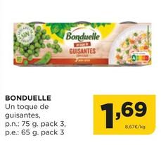 Oferta de Bonduelle - Un Toque De Guisantes por 1,69€ en Alimerka