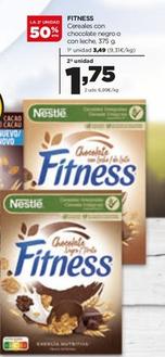 Oferta de Nestlé - Fitness Cereales Con Chocolate Negro por 3,49€ en Alimerka