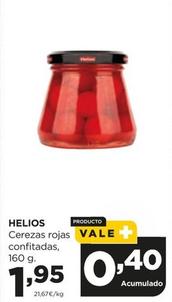 Oferta de Helios - Cerezas Rojas + Confitadas por 1,95€ en Alimerka