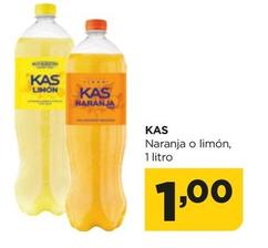 Oferta de Kas - Naranja O Limón por 1€ en Alimerka
