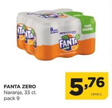 Oferta de Fanta - Naranja por 5,76€ en Alimerka