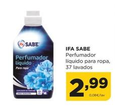 Oferta de Ifa Sabe - Perfumador Líquido Para Ropa por 2,99€ en Alimerka