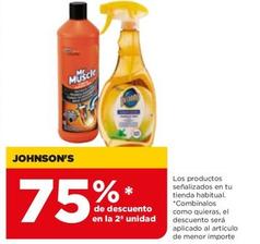 Oferta de Johnson's - Los Productos Señalizados En Tu Tienda Habitual en Alimerka