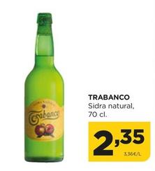 Oferta de Trabanco - Sidra Natural por 2,35€ en Alimerka