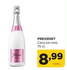Oferta de Freixenet - Cava Ice Rose por 8,99€ en Alimerka