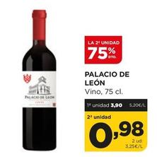 Oferta de PALACIO DE LEÓN - Vino por 3,9€ en Alimerka