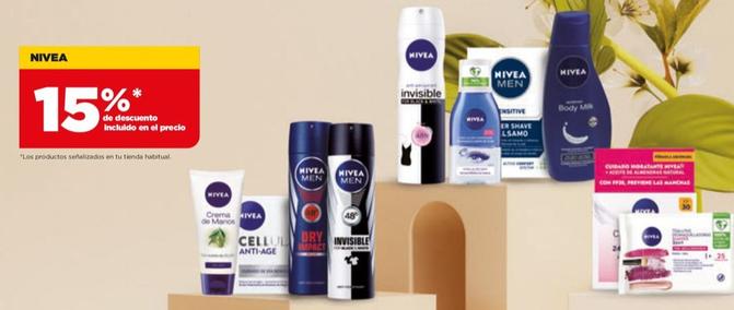 Oferta de Nivea - Los Productos Señalizados En Tu Tienda Habitual en Alimerka