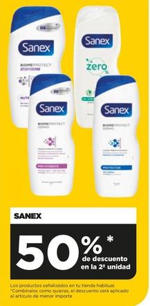 Oferta de Sanex - Los Productos Senalizados En Tu Tienda Habitual en Alimerka