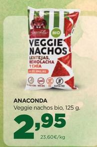 Oferta de Anaconda - Veggie Nachos Bio por 2,95€ en Alimerka