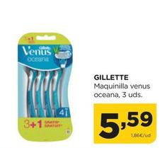 Oferta de Gillette - Maquinilla Venus Oceana por 5,59€ en Alimerka