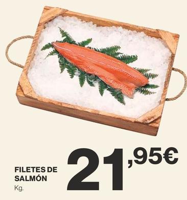 Oferta de Filetes de salmón por 21,95€ en Supercor
