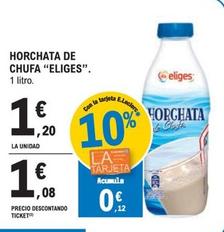 Oferta de Ifa Eliges - Horchata De Chufa por 1,2€ en Druni