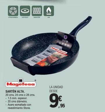 Oferta de Magefesa - Sartén Alta por 9,95€ en Druni