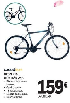 Oferta de Woodsun - Bicicleta Montaña 26" por 159€ en McDonald's