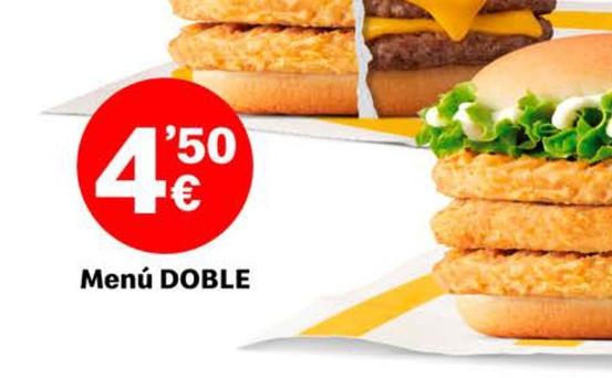 Oferta de Comida para perros por 4,5€ en McDonald's