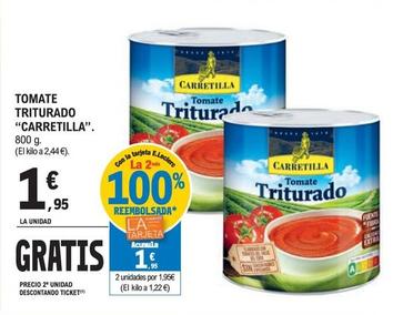 Oferta de Carretilla - Tomate Triturado por 1,95€ en McDonald's