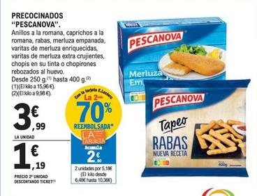 Oferta de Pescanova - Precocinados por 3,99€ en McDonald's