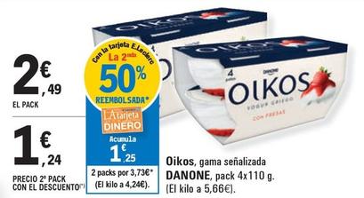Oferta de Danone - Oikos por 2,49€ en E.Leclerc