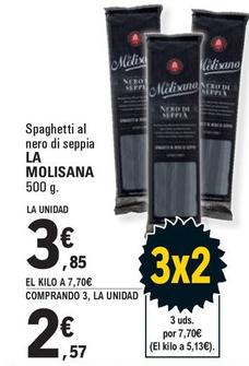 Oferta de La Molisana - Spaghetti Al Nero Di Seppia por 3,85€ en E.Leclerc
