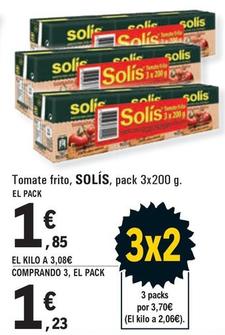 Oferta de Solís - Tomate Frito por 1,85€ en E.Leclerc