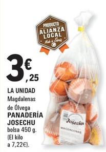 Oferta de Panadería Josechu - Magdalenas De Ólvega  por 3,25€ en E.Leclerc