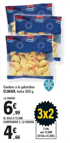 Oferta de Elmar - Gambas A La Gabardina por 6,99€ en E.Leclerc