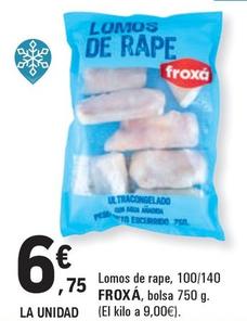 Oferta de Froxá - Lomos De Rape por 6,75€ en E.Leclerc