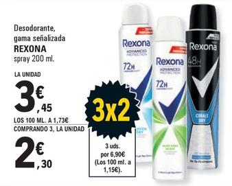 Oferta de Rexona - Desodorante por 3,45€ en E.Leclerc
