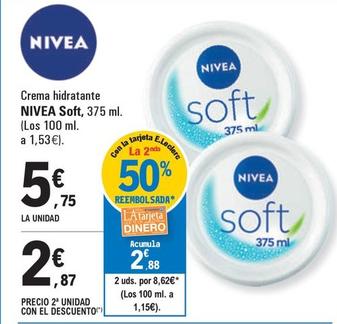 Oferta de Nivea - Crema Hidratante por 5,75€ en E.Leclerc