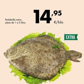 Oferta de Rodaballo por 14,95€ en Supermercados Lupa