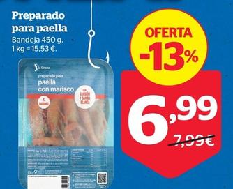 Oferta de Preparado Para Paella por 6,99€ en La Sirena