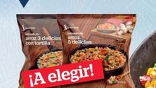 Oferta de 1 Bolsa A Elegir Entre Arroz 5 Delicias Con Gamvas O Arroz 3 Delicias Con Tortilla por 3,49€ en La Sirena