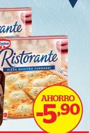 Oferta de Dr Oetker - 2 Pizzas Ristorante Diferentes Variedades por 4,69€ en La Sirena