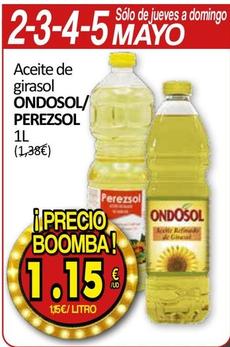 Oferta de Aceite de girasol por 1,15€ en Marina Rinaldi