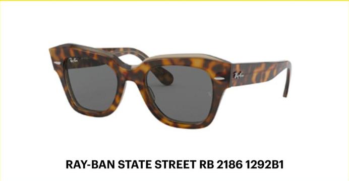 Oferta de Ray-ban - State Street RB 2186 1292B1 en Optica Universitaria