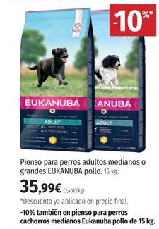 Oferta de Pienso para perros por 35,99€ en El Corte Inglés