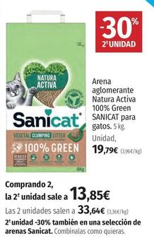 Oferta de Arena para gatos por 19,79€ en El Corte Inglés