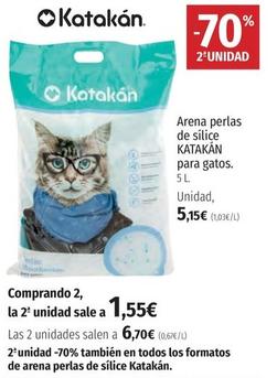 Oferta de Arena para gatos por 5,15€ en El Corte Inglés