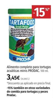Oferta de Prodac - Alimento Completo Para Tortugas Acuáticas Minis  por 3,45€ en El Corte Inglés