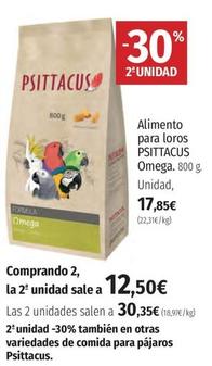 Oferta de Comida para pájaros por 17,85€ en El Corte Inglés