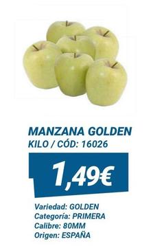 Oferta de Manzana golden por 1,49€ en Dialsur Cash & Carry