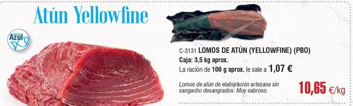 Oferta de Lomos De Atún por 10,65€ en Abordo