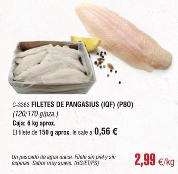 Oferta de Filetes De Pangasius por 2,99€ en Abordo