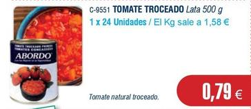 Oferta de Salsa de tomate por 0,79€ en Abordo