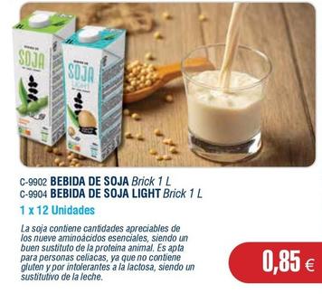 Oferta de Bebida de soja por 0,85€ en Abordo