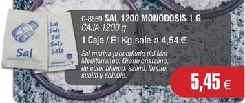 Oferta de Sal por 5,45€ en Abordo