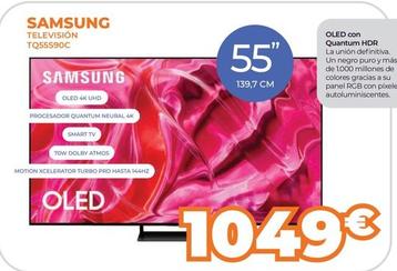 Oferta de Televisor Samsung por 1049€ en Pascual Martí
