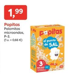 Oferta de Palomitas por 1,99€ en Suma Supermercados