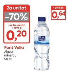 Oferta de Agua por 0,64€ en Suma Supermercados