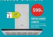Oferta de Siemens - Campana LC988IP50  por 599€ en Milar